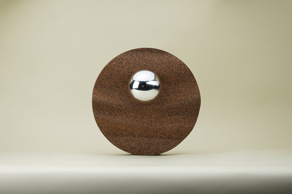Ripple Wall Lamp - Coffee Silverskin