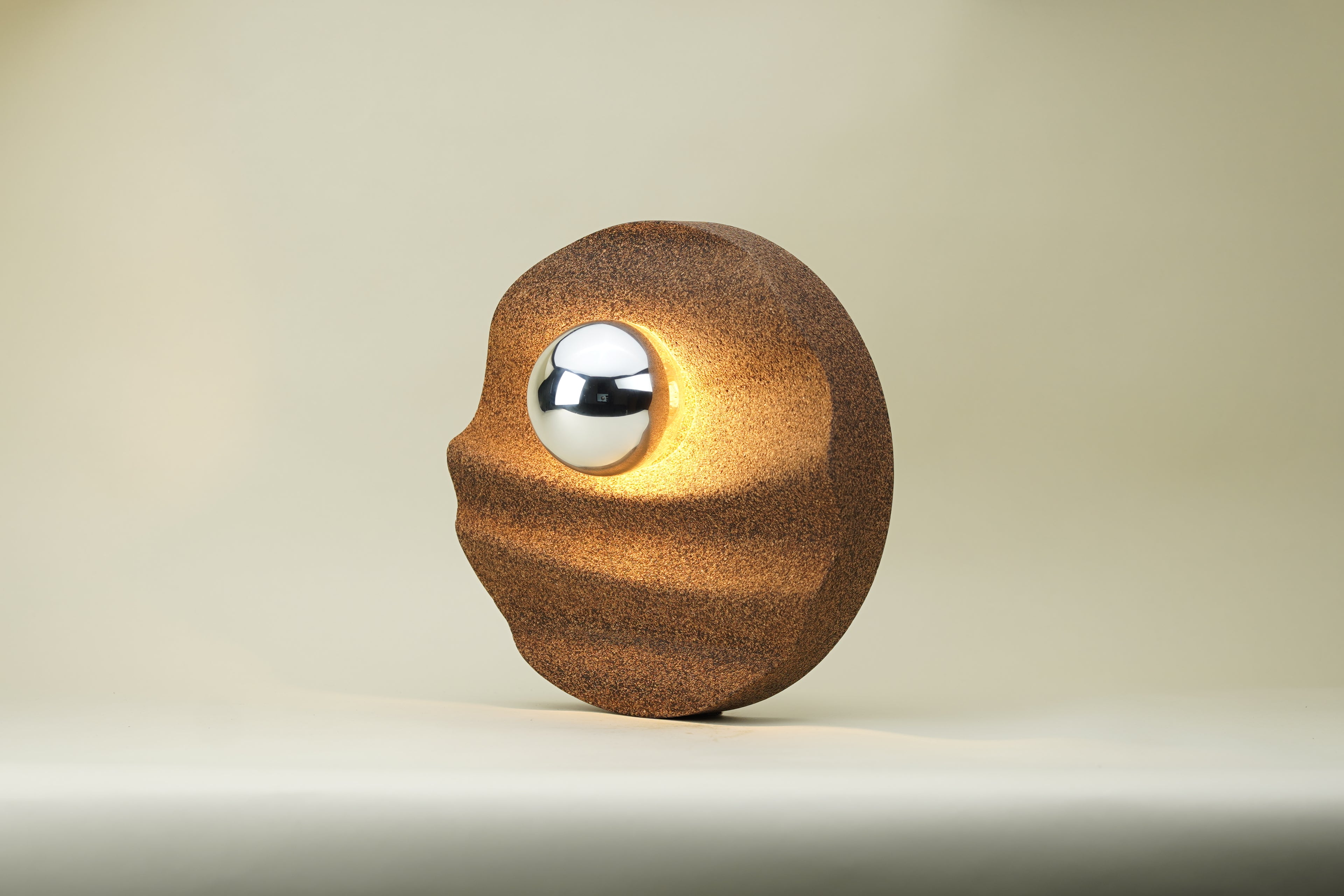 Ripple Wall Lamp - Coffee Silverskin