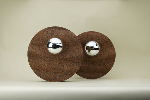 Ripple Wall Lamp — Coffee Silverskin  SET