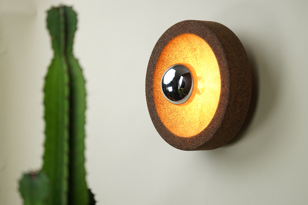 Indulgence — Cocoa Husk Wall Lamp
