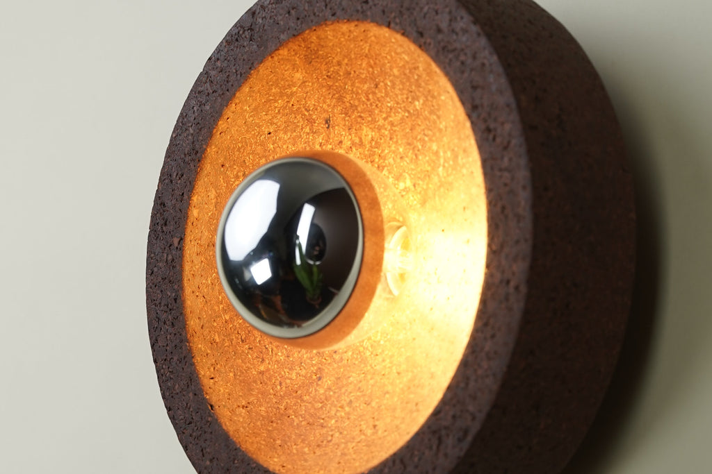 Indulgence — Cocoa Husk Wall Lamp
